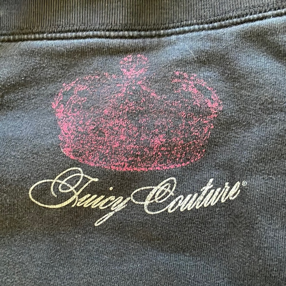 Y2K Juicy Couture navy blue sweat pants - Picture 4 of 7